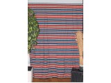Cortina de Puerta estilo Jacquard Azul-Multicolor 155 x 220 cm